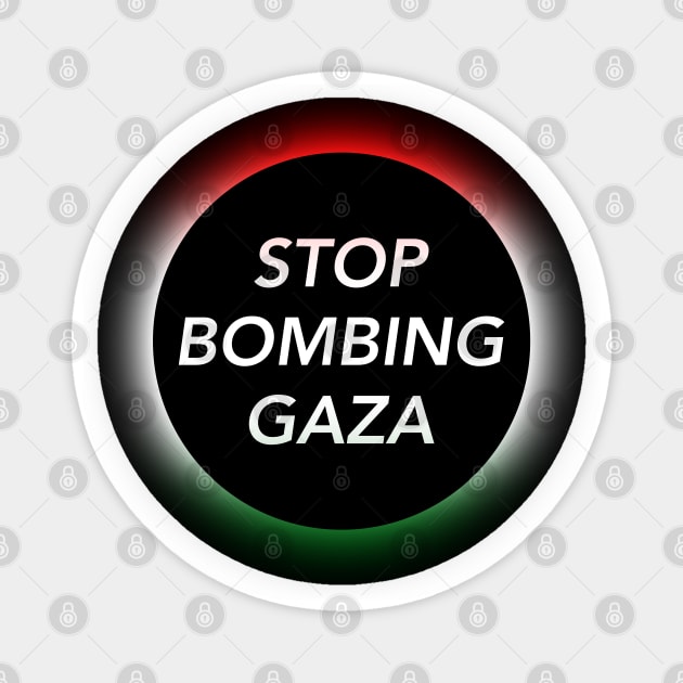 Stop Bombing Gaza Sticker by Football from the Left